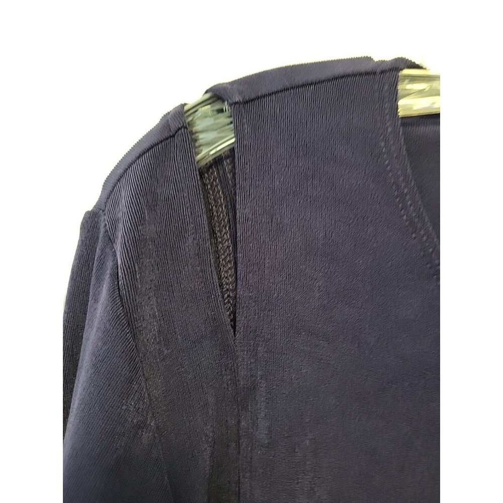 Chico's 3 Travelers Cut Out Blouse and Jacket 2 Piece Plum Purple XL NWT - Picture 14 of 14